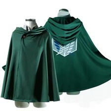Attack on Titan Anime Shingeki no Kyojin Cloak Cape Cosplay Costume picture