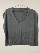 Serien Umerica Serienumerica Serie Numerica Sleeveless Boxy Sweater Vest Size 1 picture