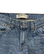 Vintage Y2K Levis 527 Low Bootcut Jeans Mens 32x34 Blue Denim Cowboy Western picture