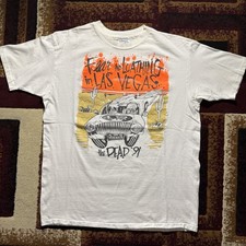 Vintage 90s RARE 1991 Fear And Loathing In Las Vegas Greatful Dead Shirt XL picture