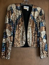 VINTAGE JACK BRYAN SEQUIN JACKET picture