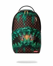 SPRAYGROUND LIMITED EDITION BACKPACK SHARKS IN PARIS JUNGLE TIGER WATCH OUT EYES picture