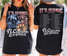 NEW TLC Salt N Pepa En Vogue It's Iconic Tour 2026 Concert Merch T-Shirt picture