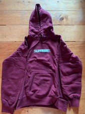 2023 Supreme Motion Logo Hoodie Maroon Size Small picture