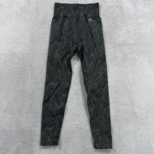 AYBL Empower Seamless Leggings Gray Wave Pattern Medium Workout Gym Yoga picture