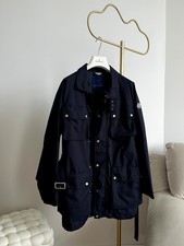 Moncler Rare Men’s Windbreaker Jacket Black Multi-Pocket Size M picture