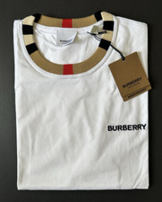 Burberry Jayson White Cotton T-shirt M (Oversized) 8078115 NWT $370 picture
