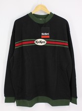 KICKERS UNISEX OVAL LOGO SWEATSHIRT BLACK IB picture