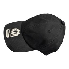 '47 Brand Clean Up Adjustable Baseball Cap Black Classic Dad Hat NWT picture