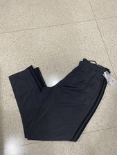 NWT Adidas Tricot JOGGER Pant Mens Training Track Pants 3 Stripe Grey Gray Black picture