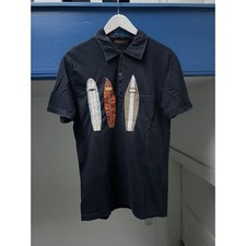 Prada vintage surfboard polo medium Navy picture
