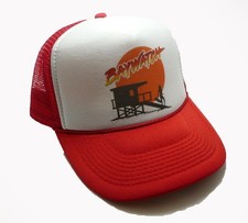 Vintage Baywatch Lifeguard Foam Front Trucker Hat Snapback Mesh Cap picture