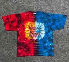 Vintage Universal Studios Islands of Adventure Dueling Dragons Tie-Dye Shirt XL picture