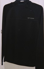 Spyder Men's Black Turtleneck Long Sleeve Activewear Polo Logo Regular M picture