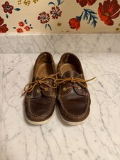 Gustin Boat Shoes - Horween Chromexcel Brown - Size 10 - Made in Maine picture