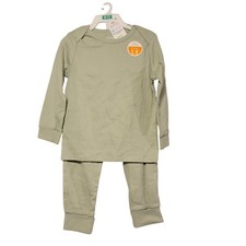 Carter's Baby 2pc Outfit Green Ribbed Sz 3mo picture