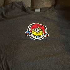 Wendy’s x Illumination Minions & Monsters Gray Graphic T-Shirt 2XL Crew picture