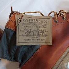 Rare 1970's Vintage Levi's For Feet Hiking Ankle Boots Size 9.5  picture