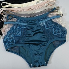 Set of 6 Pcs Sexy Womens Satin Panties Underwear Lace French Underwear Lingeries picture