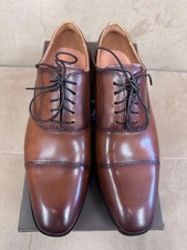 Florsheim Sorrento Cognac Lux Cap Toe Balmoral Oxford Men's Shoes 14447B-221 picture