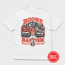 Boone Baptism Football Short Sleeve Tee size S-5XL picture