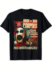 Rob Zombie Captain Spaulding Museum Men's T-Shirt - Plus Size, L-5XL | Vintage H picture