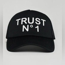 New Trust No 1 Hat Trucker Cap Strapback Black picture
