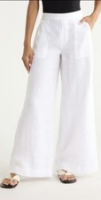 NWT Blanco by Nature Luli Harem Pants White Medium Perfect Comfy picture