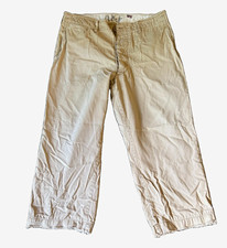 Men’s Abercrombie & Fitch 1892 Distressed Khaki Chino Button Fly 34 R picture