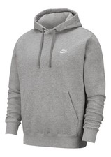 Nike Sportswear Club Fleece Men’s Club Grey Pullover Hoodie BV2654-063 Size XL picture