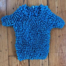 Vintage Electric Blue Y2K Popcorn Shirt picture