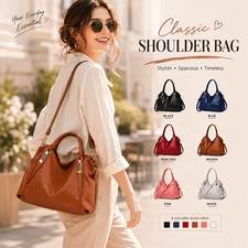 FAXHION Women's Handbag, Can Be Worn Crossbody, Available in Multiple Colors picture