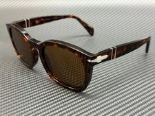 PERSOL PO0082S 24 33 Havana Brown Unisex 54 mm Sunglasses picture