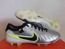 Nike Tiempo Legend 10 Elite Fg Metallic Silver-Volt-Black Mens [HF8980-001] picture