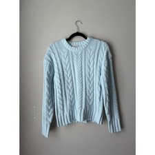 J.Crew Cotton Cable Crewneck Sweater picture