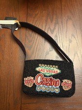 NWT Viral “Welcome To Fabulous Las Vegas”Made In India Beaded Bag picture