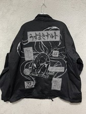 Team Liquid X Naruto Shippuden Jacket Size 3XL Black Full Zip 20th Anniversary picture