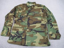 USMC Woodland BDU Combat Coat Medium Regular Terry MFG 8415-01-084-1647 picture