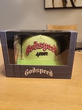 Godspeed Forever Trucker Green/pink Logo Authentic With Pins New In Box picture