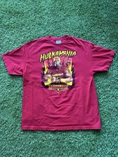 Vintage Rare 2002 WWE WCW Hollywood Hulk Hogan Wrestling Shirt (Read Desc) picture