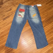 NWT Y2K Replica Baggy Wide Skater Jeans Hop Hop picture