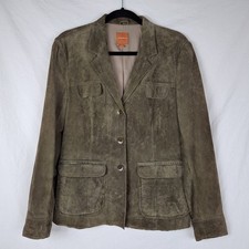 John Carlisle Anonymous Vintage Y2K Brown 100% Leather Jacket Size M picture