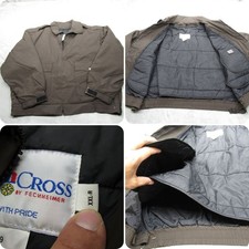 Flying Cross Jacket Men XXL Brown Waterproof Insulated Work Security 3in1 NWOT picture