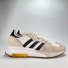 adidas Retropy F2 Off White Navy Casual Lifestyle Sneakers GW0508 Mens Size 11.5 picture