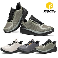 FitVille Mens Sneakers Athletic Shoes Wide Width Casual Shoes Lightweight picture