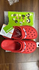 Brand New Authentic Crocs Lightning McQueen Cars Trending 2026 Adult Shoe Disney picture