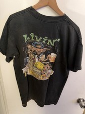 vintage 90s wcw living la vita loca  sunfaded tee  picture