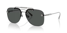 Versace Sunglasses VE2296 100187 60mm Gunmetal Frame / Dark Grey Lens picture