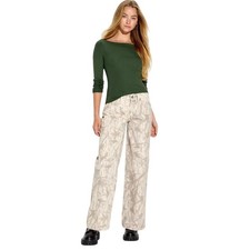 Wild Fable Women's Cream Camo Low Rise Baggy Rigid Denim Jeans Size 6 picture