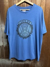 Vintage Thrashed and Faded 2002 Incubus Are You In Band T Shirt picture